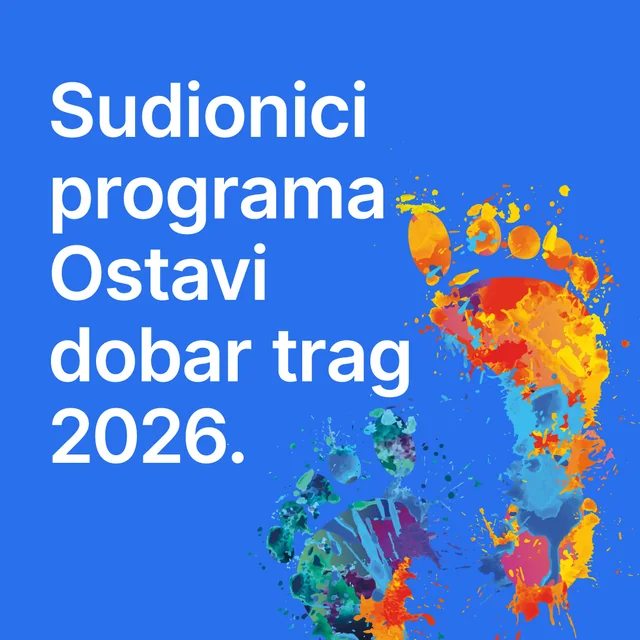 Sudionici programa Ostavi dobar trag 2026.